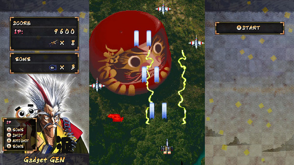 Screenshot z Samurai Aces