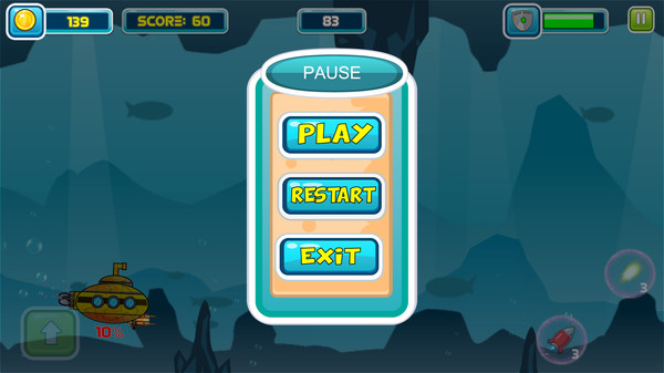 Screenshot z Submarine Adventure