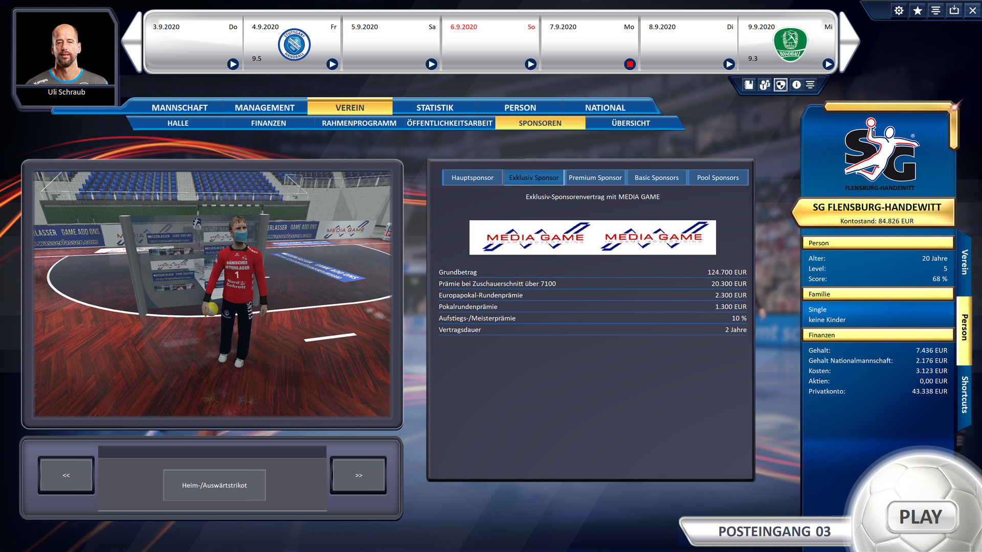 Handball Manager 2021 screenshot 25