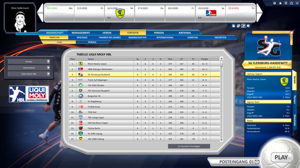 Handball Manager 2021 Screenshot 5