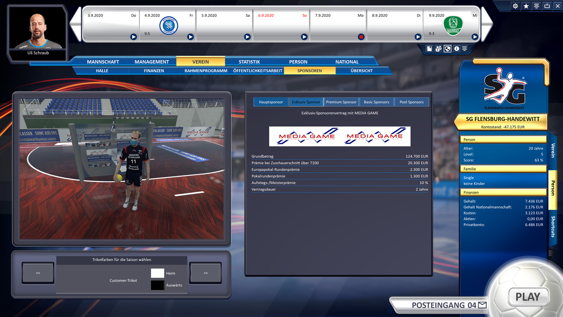 Handball Manager 2021 screenshot 27