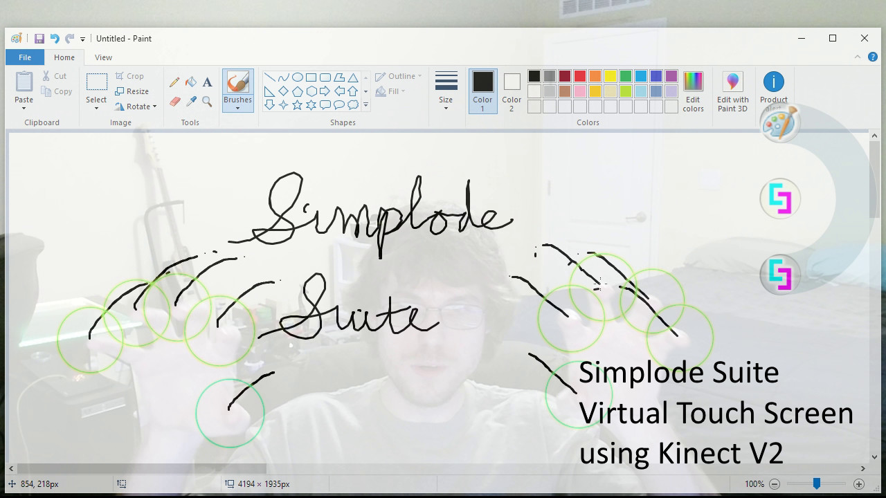 Simplode Suite - Virtual Touch Screen Featured Screenshot #1