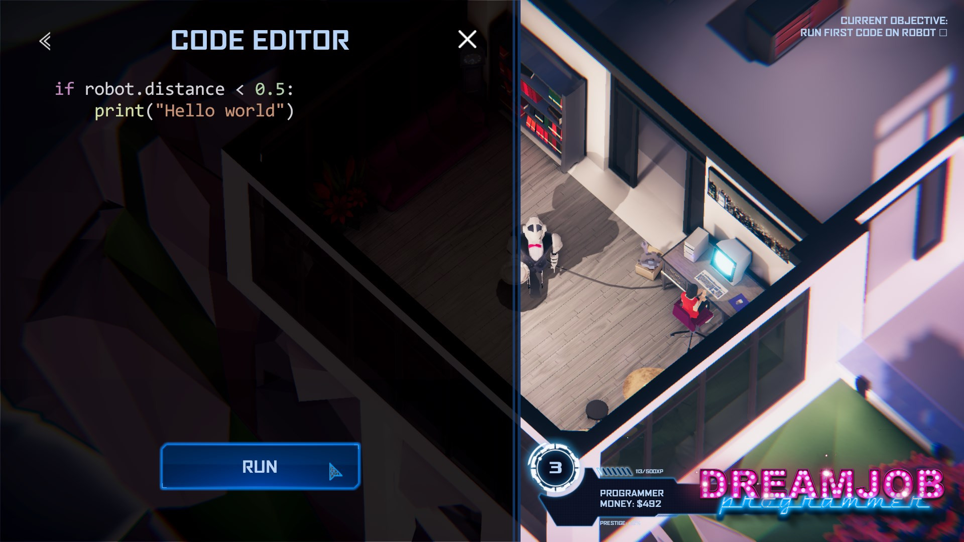 Dreamjob: Programmer Simulator - Learn Programming Games screenshot 3
