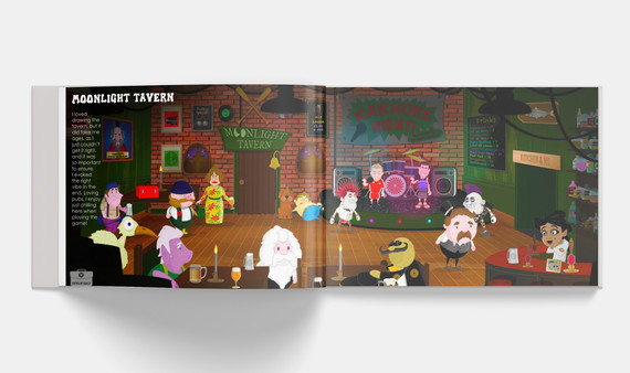 Screenshot z The Mystery Of Woolley Mountain - Art Book Screenshot z The Mystery Of Woolley Mountain - Art Book