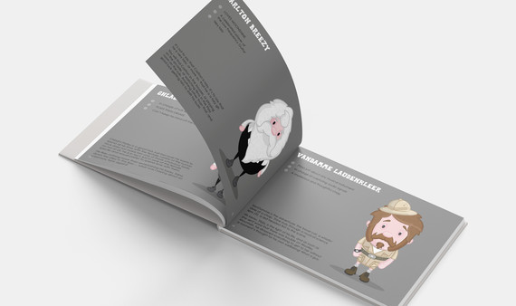 Screenshot z The Mystery Of Woolley Mountain - Art Book Screenshot z The Mystery Of Woolley Mountain - Art Book