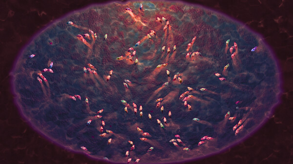 Screenshot z Super Swarmer Survivors