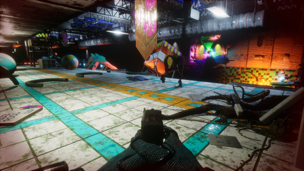 Screenshot z Escape From Violet Institute