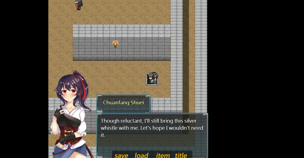Screenshot z Silver Whistle