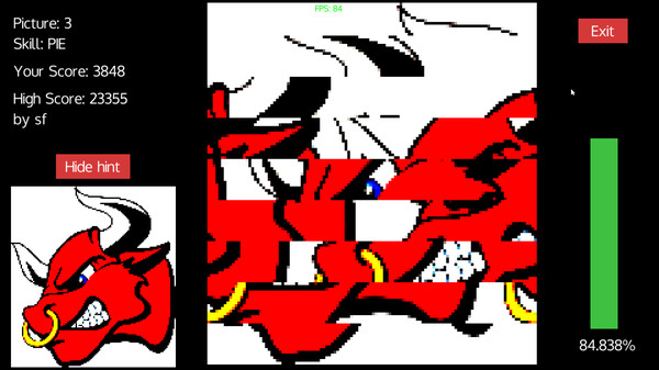 Screenshot z Pixel Fixer