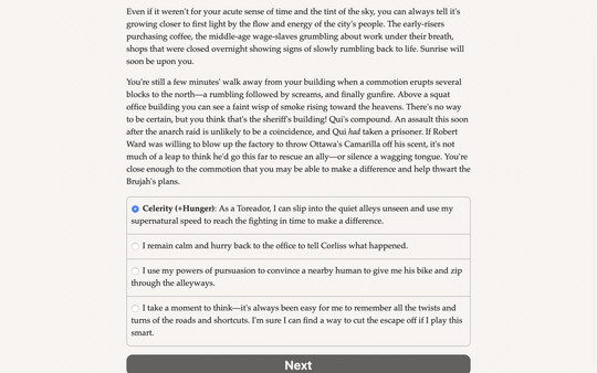 Vampire: The Masquerade — Parliament of Knives screenshot 3