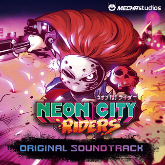 Screenshot z Neon City Riders Soundtrack
