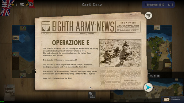 Screenshot z SGS Afrika Korps