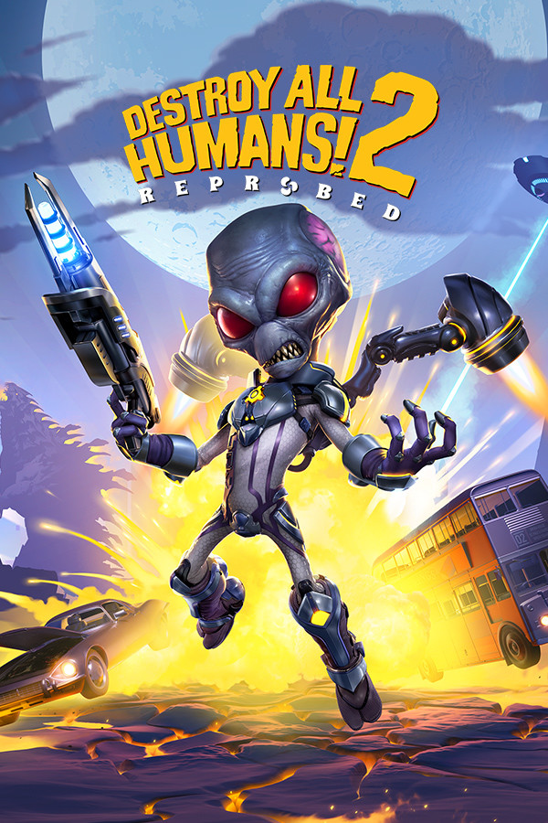 Capa de Destroy All Humans! 2 - Reprobed