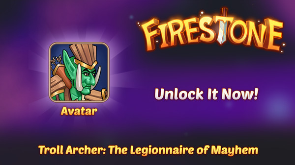 Firestone Idle RPG - Troll Archer, The Legionnaire of Mayhem - Avatar