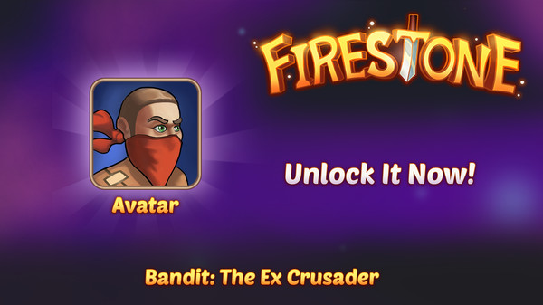 Firestone Idle RPG - Bandit, The Ex Crusader - Avatar