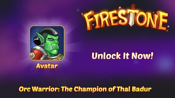 Firestone Idle RPG - Orc Warrior, The Champion of Thal Badur - Avatar