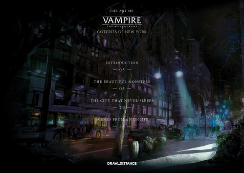 Vampire: The Masquerade - Coteries of New York Artbook