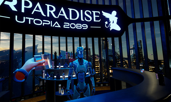 Screenshot z VR Paradise - Utopia 2089