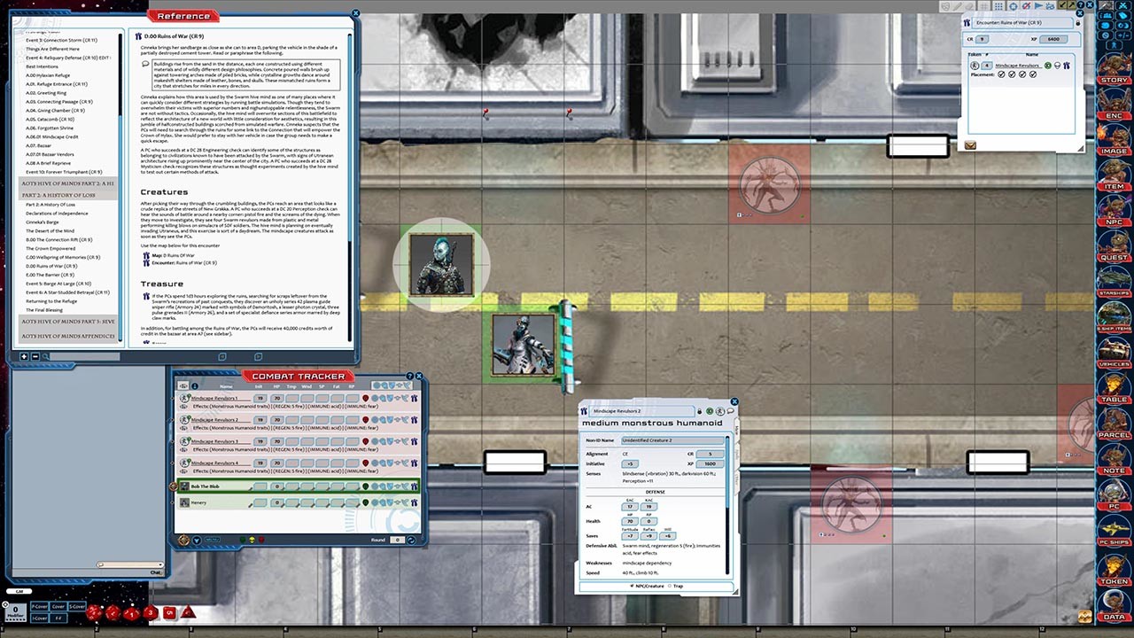 Fantasy Grounds - Starfinder RPG - Attack of the Swarm AP 5: Hive of Minds screenshot 1
