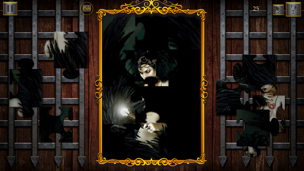 Screenshot z Dark Fantasy: Epic Jigsaw Puzzle