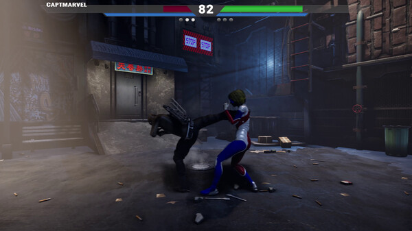 Screenshot z SUPERHERO-X [Alpha Edition]
