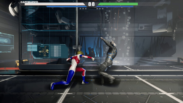 Screenshot z SUPERHERO-X [Alpha Edition]