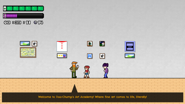 Screenshot z Axe Girl