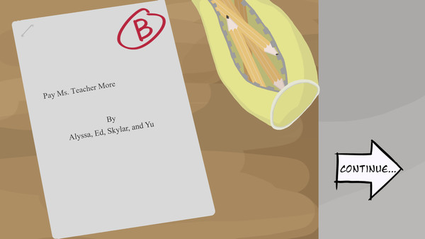 Screenshot z Group Project Simulator