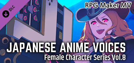 RPG Maker MV - Japanese Anime Voices：Female Character Series Vol.8
