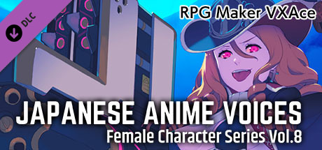 RPG Maker VX Ace - Japanese Anime Voices：Female Character Series Vol.8 banner image