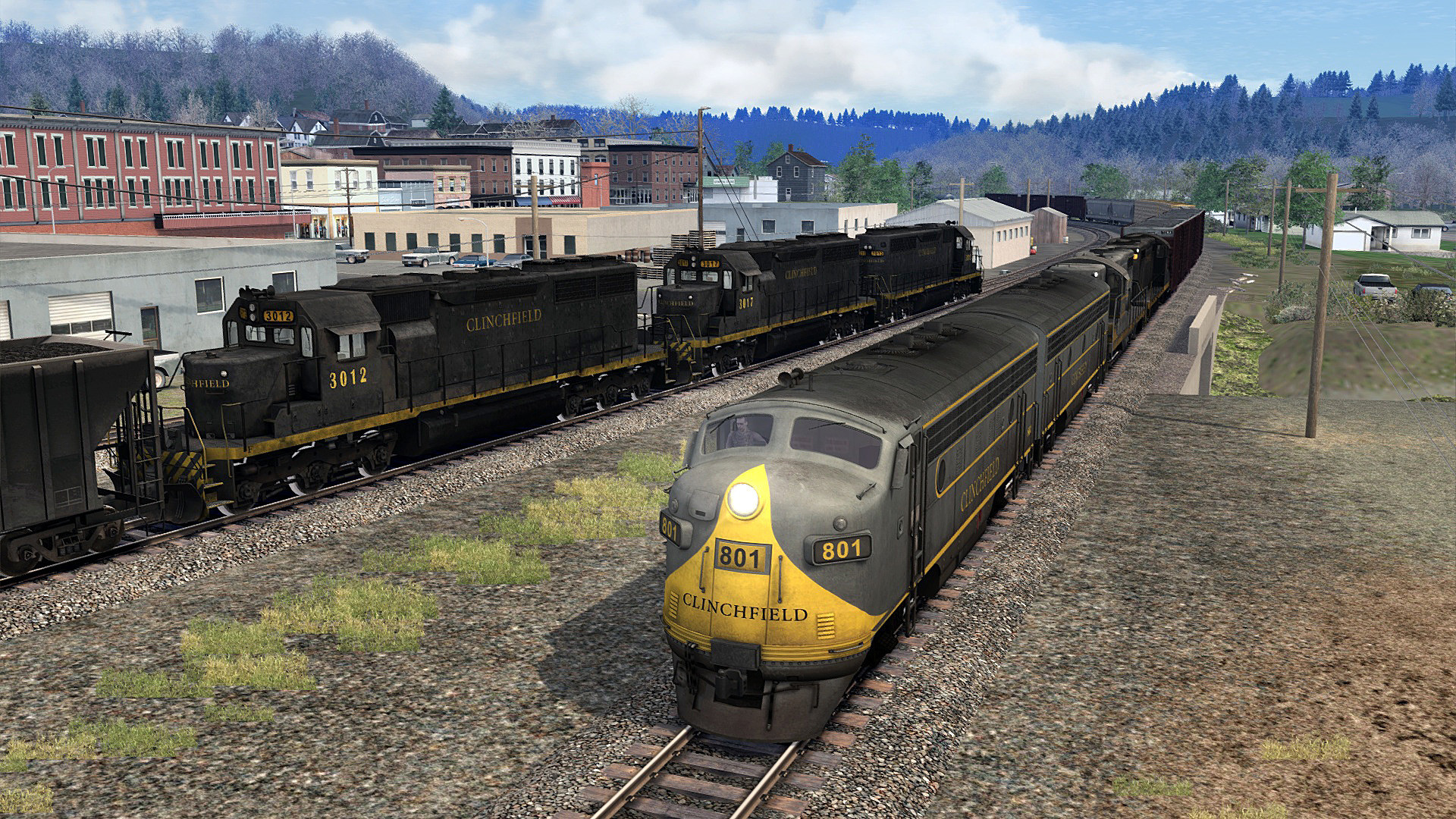 TS Marketplace: Clinchfield Railroad Scenario Pack 01 Featured Screenshot #1