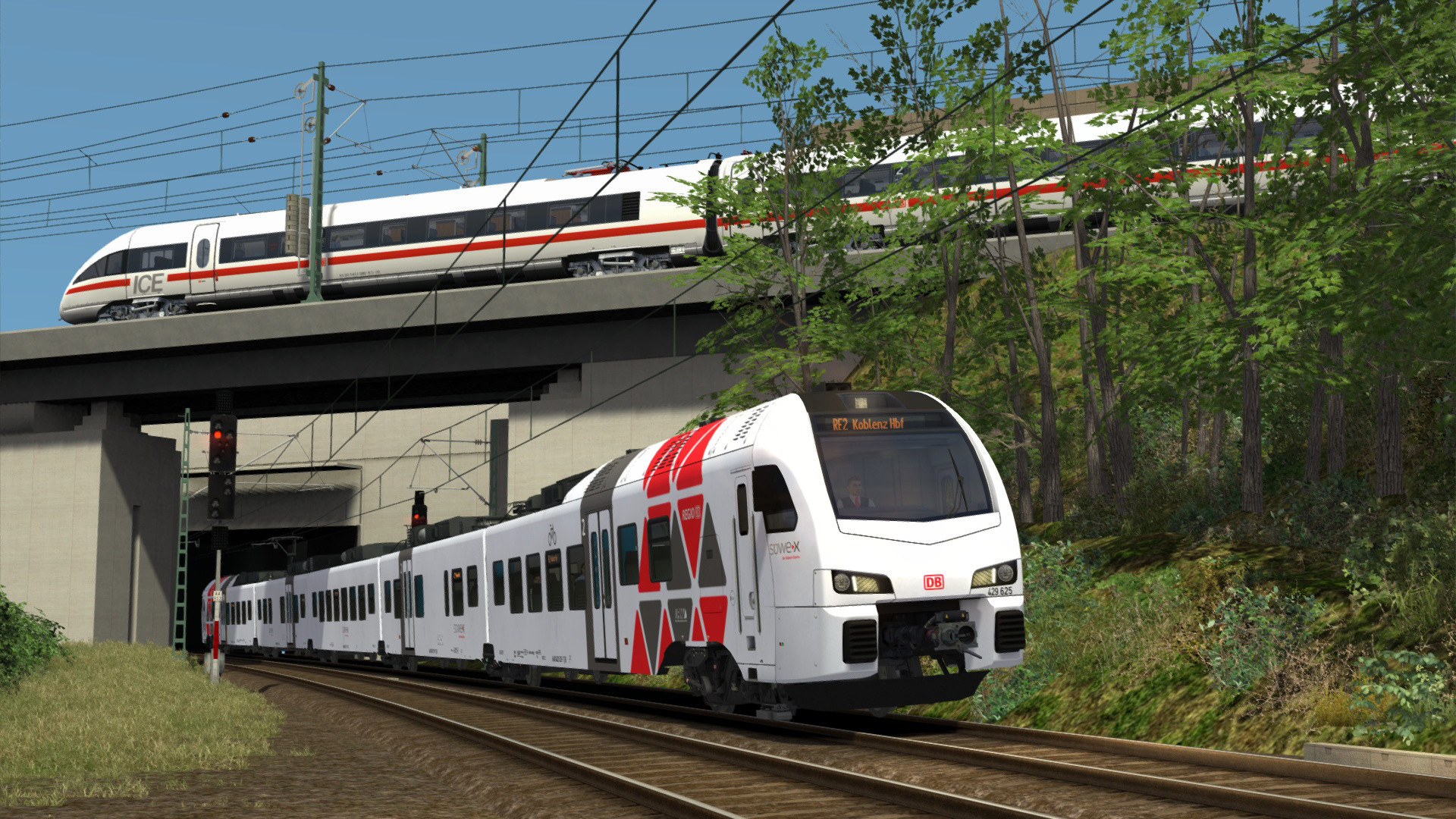 Train Simulator: Frankfurt - Koblenz Route Add-On Featured Screenshot #1