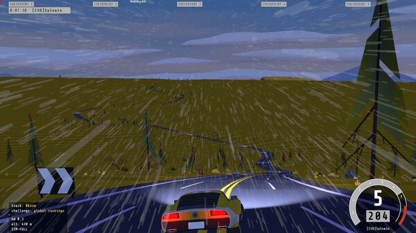 Screenshot z Classic Sport Driving