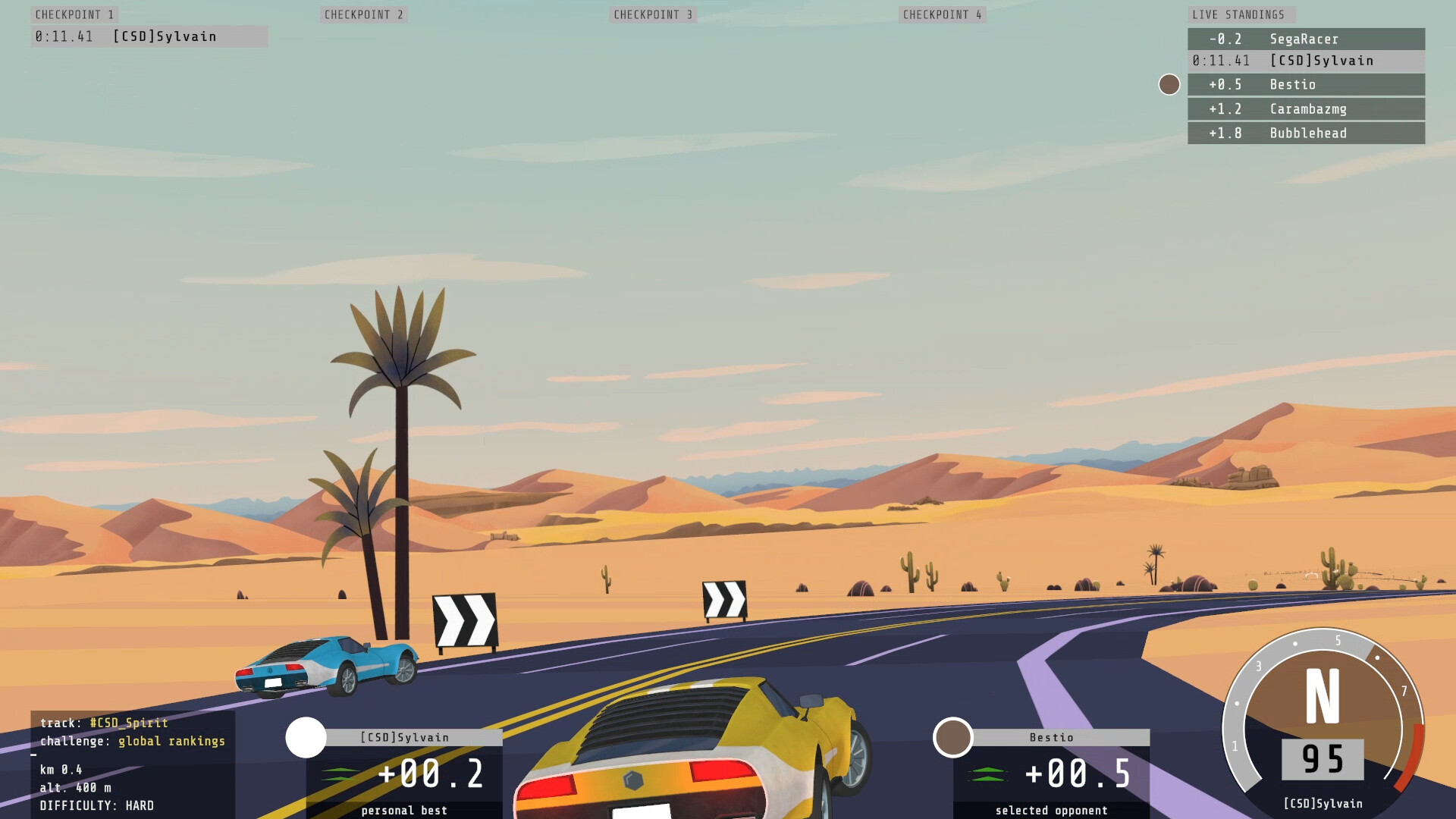 Classic Sport Driving screenshot #1