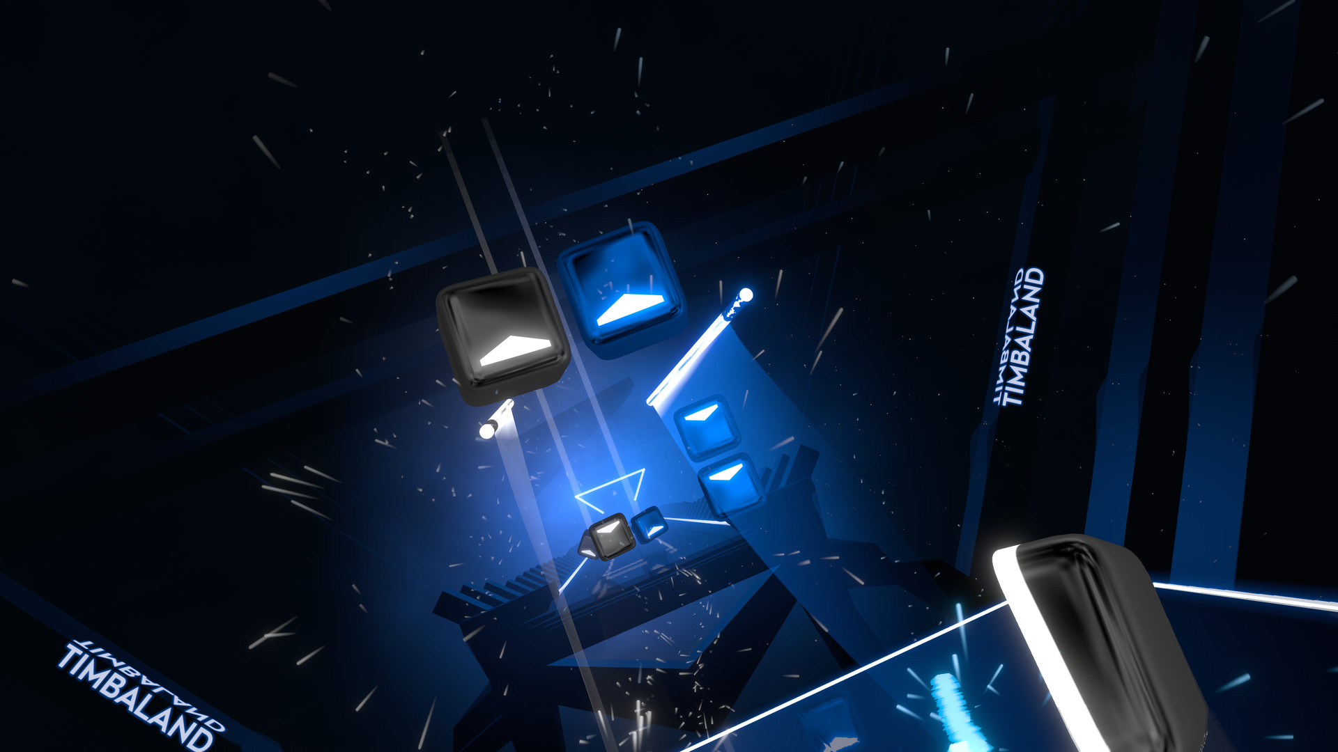 Beat Saber - Bruno Martini & Timbaland - "Famous ft. Jake Davis" Featured Screenshot #1