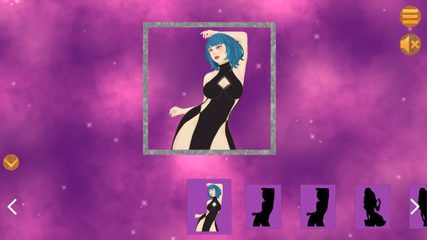 Screenshot z Naked Puzzle: Girls
