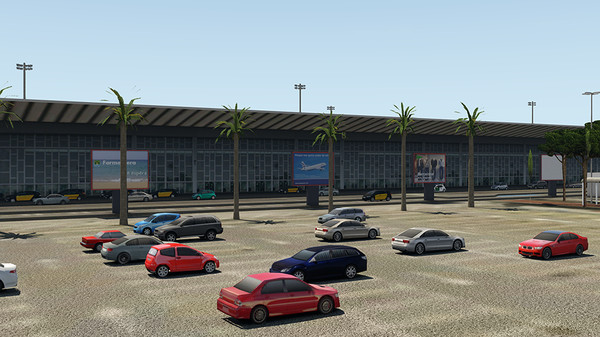 Screenshot z X-Plane 11 - Add-on: Aerosoft – Airport Barcelona