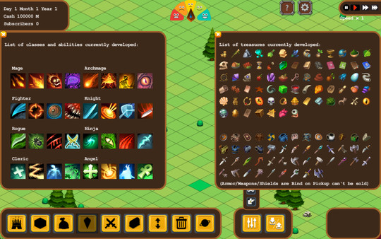 Screenshot z Fantasy World Online Tycoon