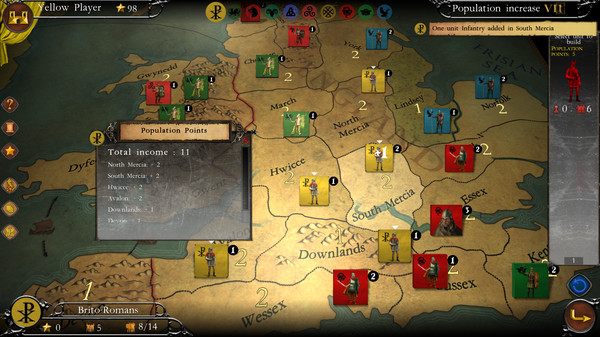 Screenshot z Britannia