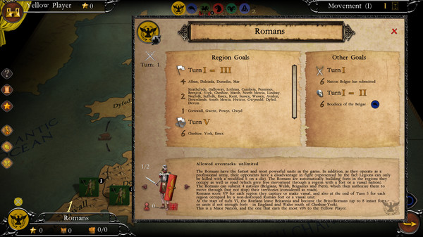 Screenshot z Britannia