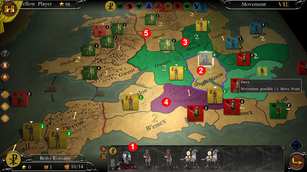 Screenshot z Britannia