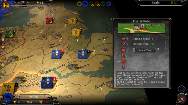 Screenshot z Britannia