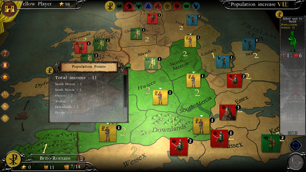 Screenshot z Britannia