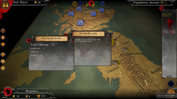 Screenshot z Britannia