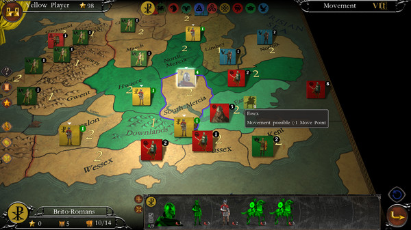 Screenshot z Britannia