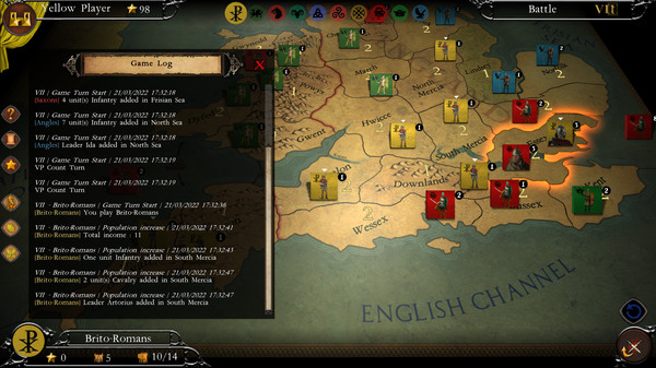 Screenshot z Britannia