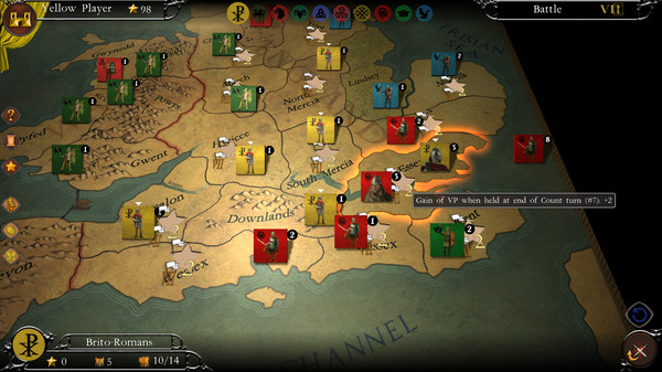 Screenshot z Britannia