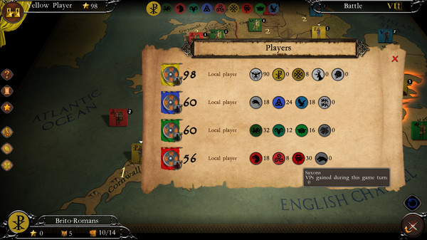 Screenshot z Britannia
