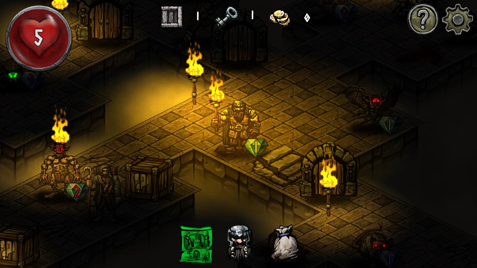 #1. Dungeon Of Dark (Steam) بواسطة: Layer games