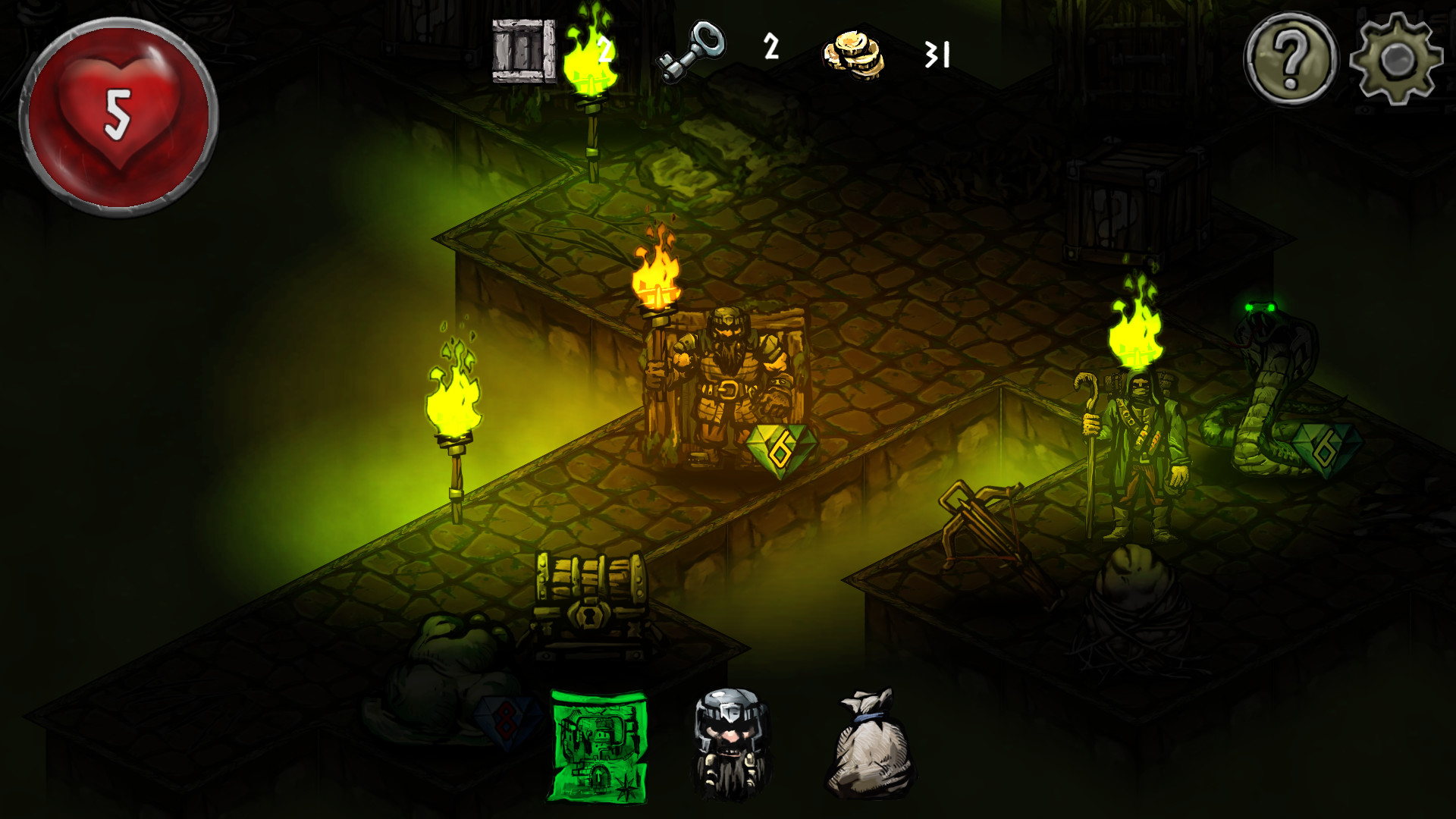 #4. Dungeon Of Dark (Steam) بواسطة: Layer games